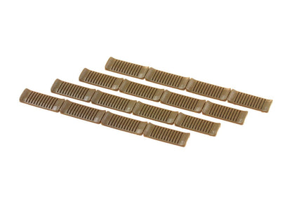 Ares M-Lok Rail Covers Dark Earth