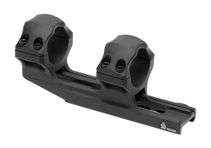 Leapers Accu-Sync 30mm Medium Profile 34mm Offset Rings Scope Mount Black