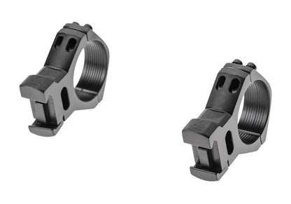 Leapers 34mm High Profile Steel Picatinny Rings Black
