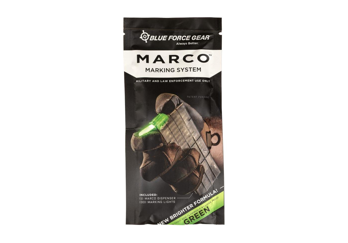 Blue Force Gear Marco Dispenser - 30pcs 2" Green Light Sticks
