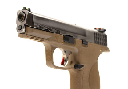 WE WET-05 SV Silver Barrel Metal Version GBB FDE