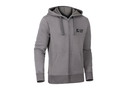 Clawgear CG Logo Zip Hoodie Wolf Grey