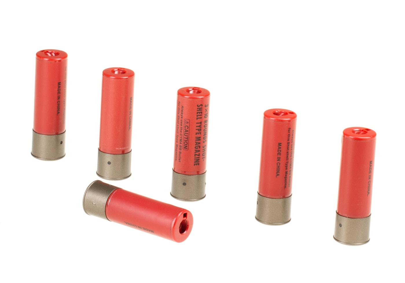 Cyma Shells CM350 30rds 6-pack Red