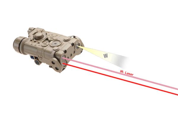 WADSN NGAL Illuminator / Laser Module Red Dark Earth