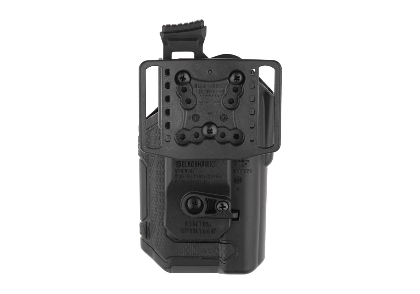 Blackhawk Omnivore Holster with Surefire X300/X300U-A Black