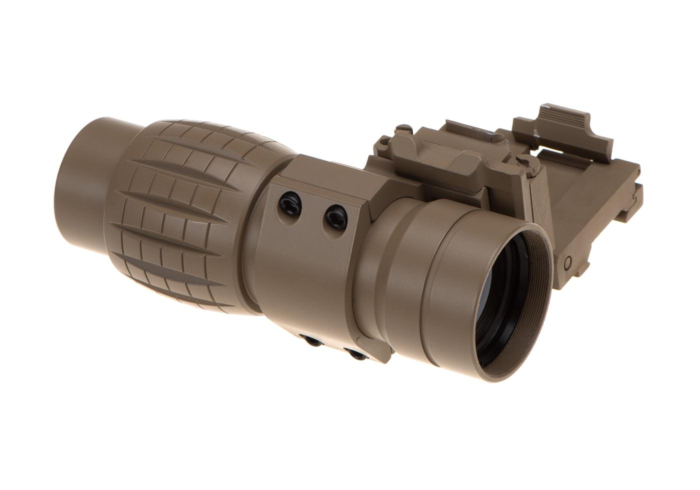 Aim-O FXD 4x Magnifier Desert