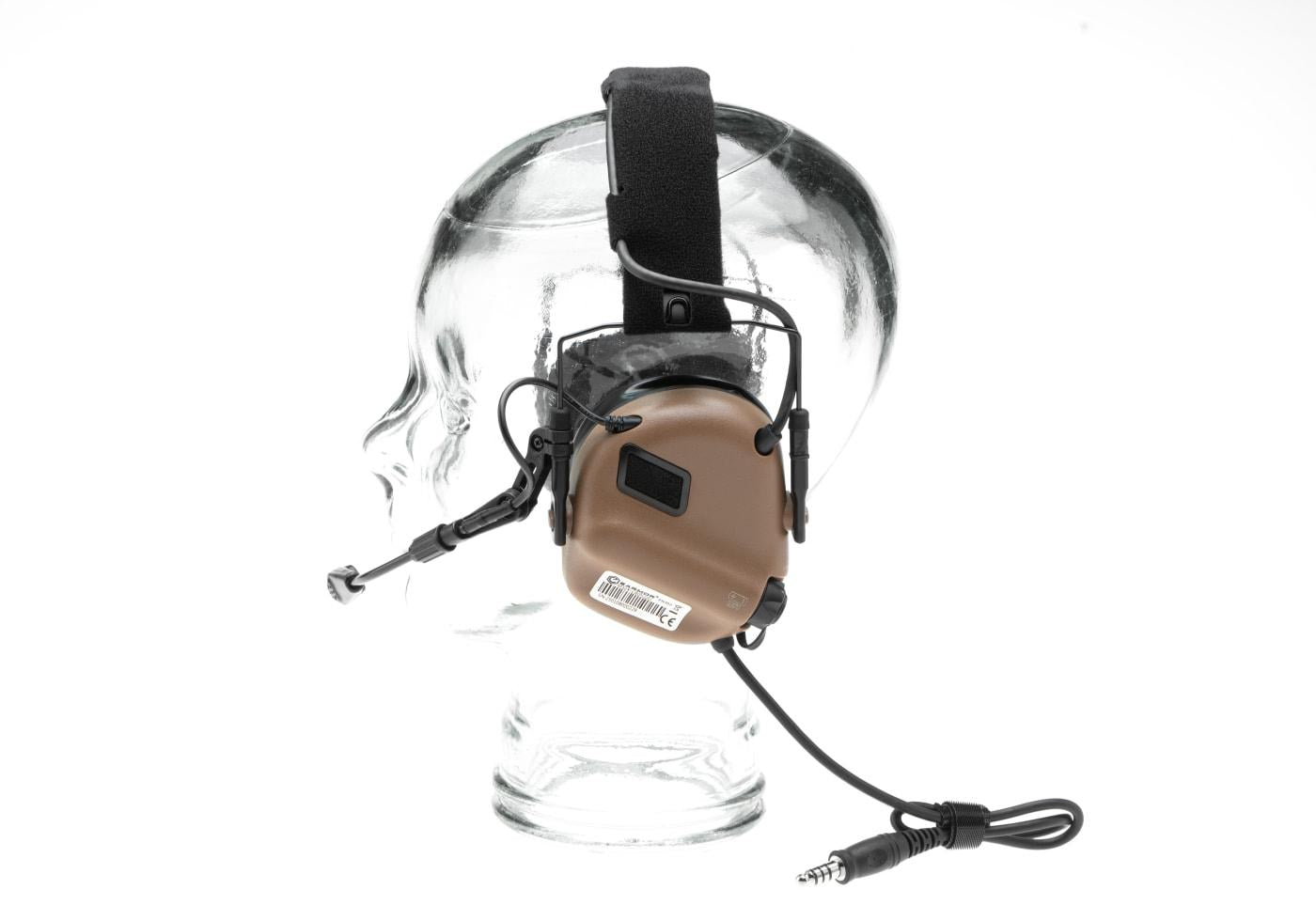 Earmor M32X Plus Hearing Protection Set for ARC Helmet Rails Coyote