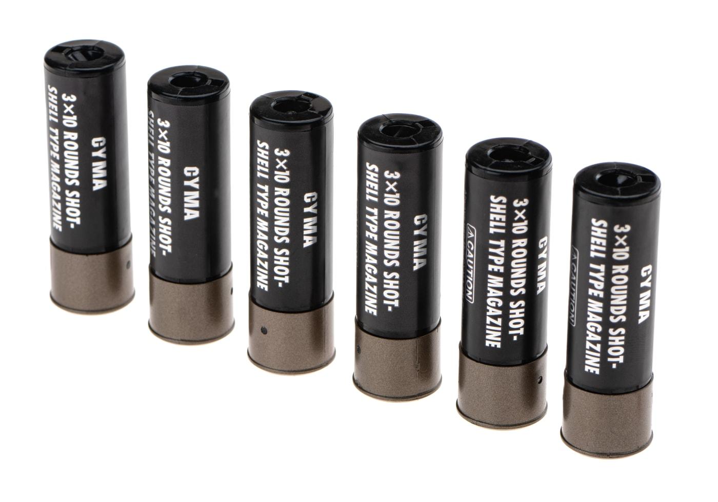 Cyma Shells CM350 30rds 6-pack Black