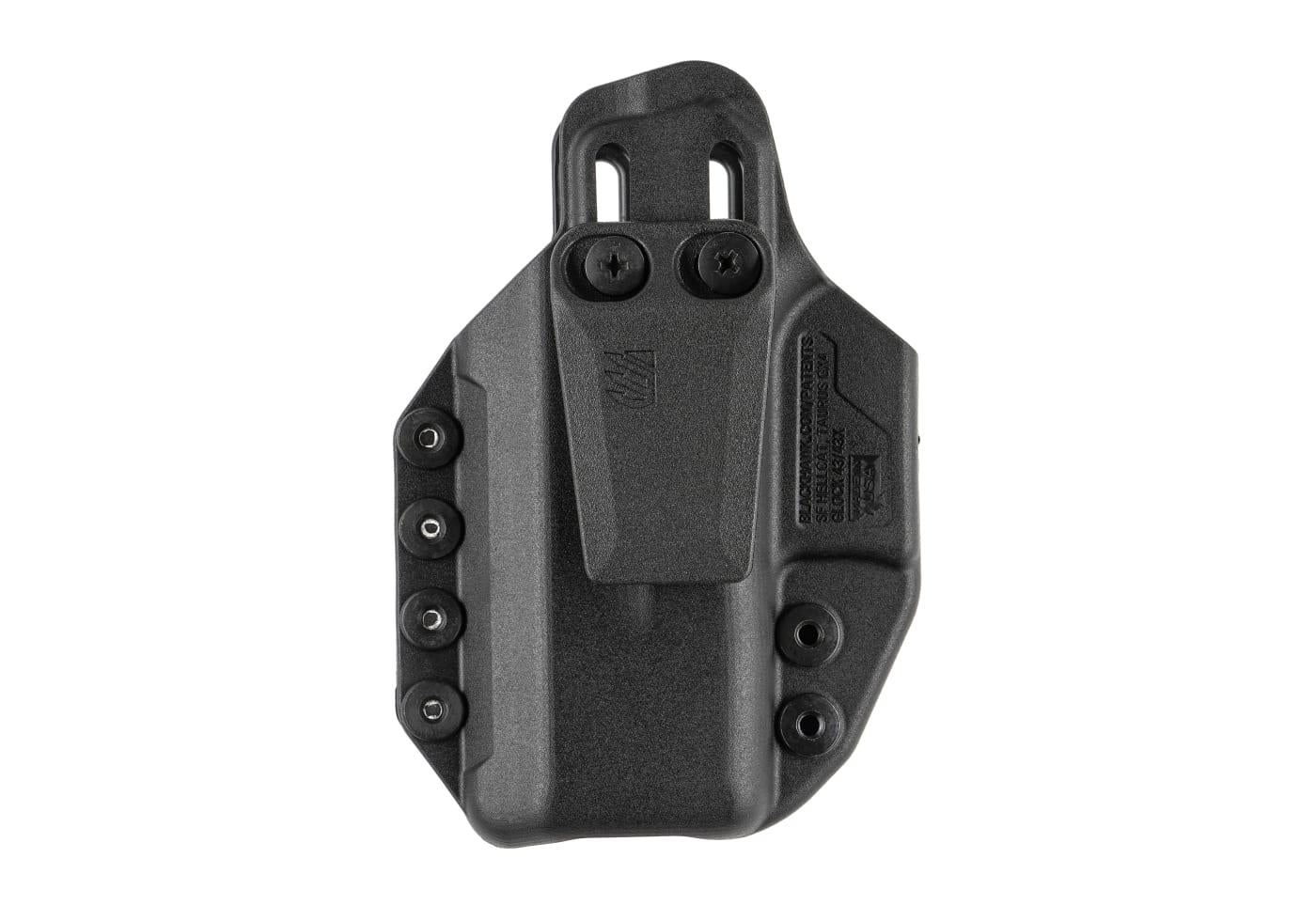 Blackhawk Stache IWB Holster for Glock 43/43x/Hellcat Black