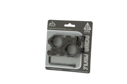 Leapers 30mm Mount Rings Medium Black