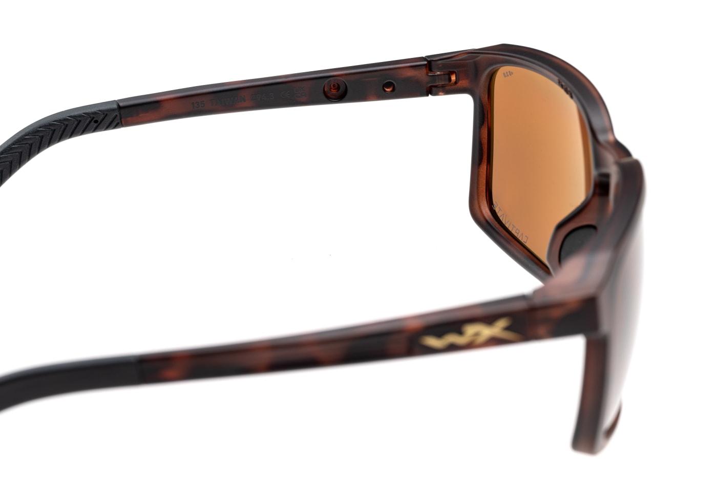 Wiley X WX Alfa Captivate Polarized Brown