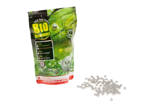 G&G 0.28g Bio Precision BBs 2000rds White