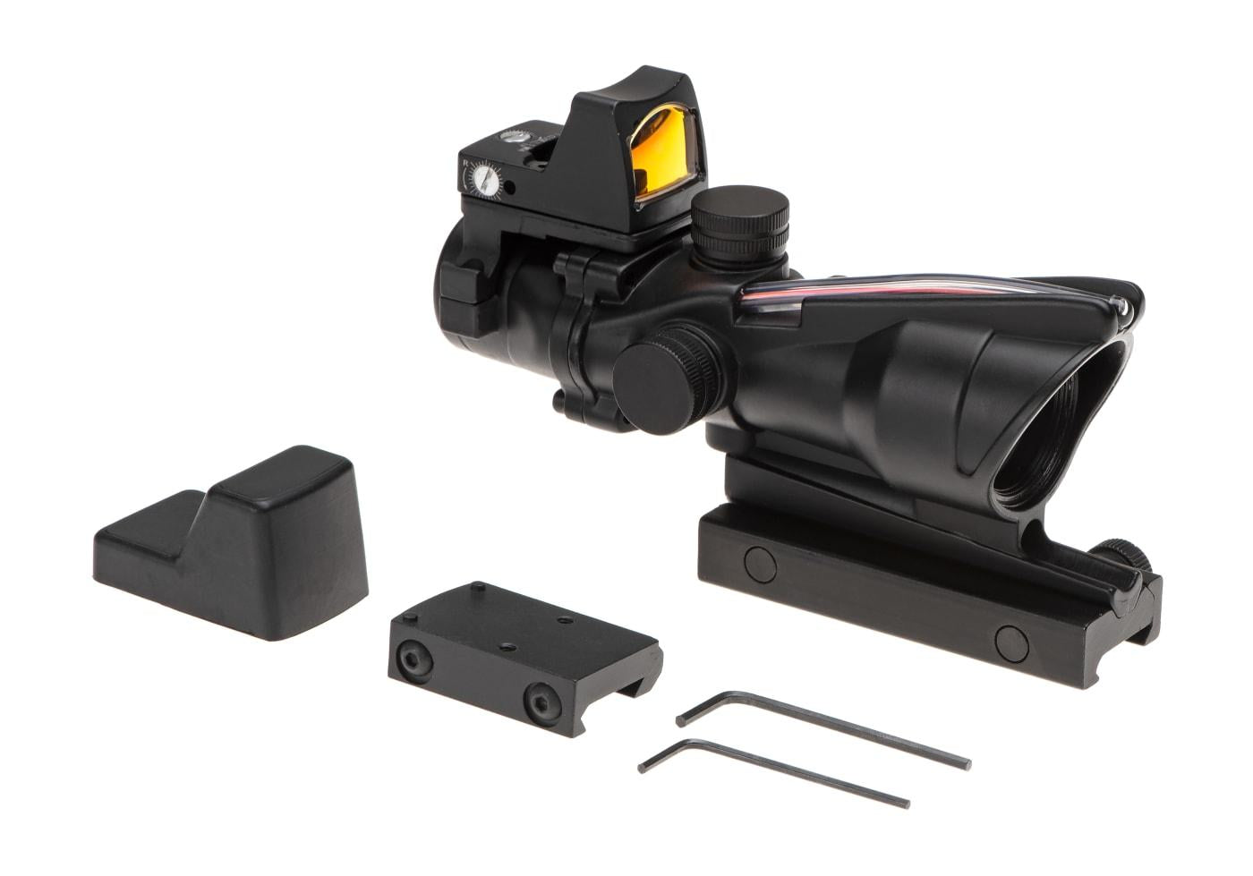 Aim-O 4x32C Combo Combat Scope Fiber Black