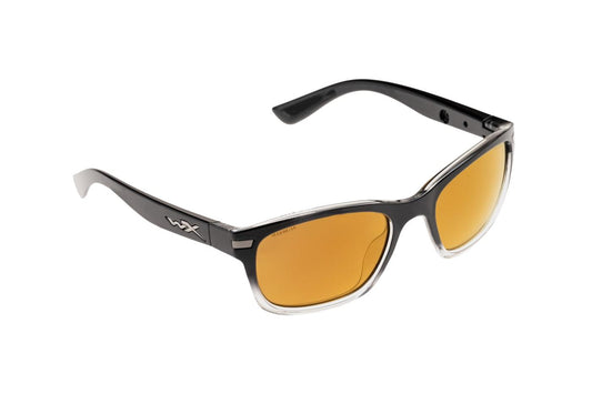 Wiley X WX Helix Captivate Polarized Bronze Mirror Black
