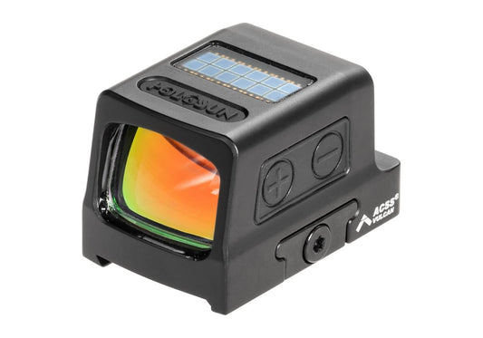 Holosun HE509-RD Solar Powered Red Dot Sight with MOS Mounting Plate ACSS Vulcan Black