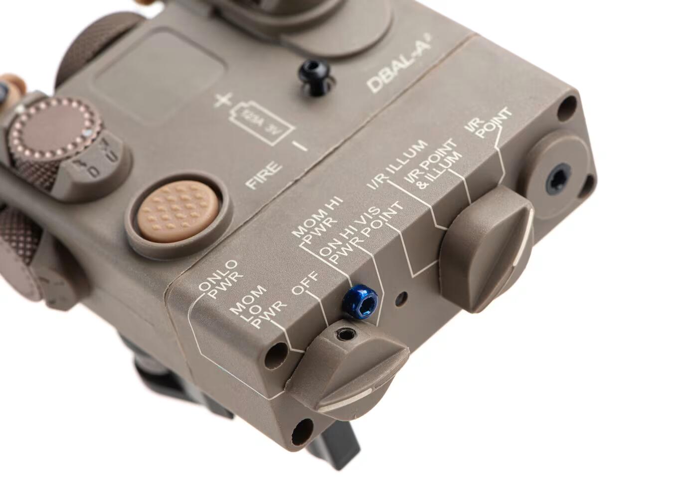 WADSN DBAL-A2 Aiming Device Green Laser + IR Laser/IR LED Dark Earth