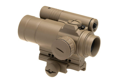 Aim-O M4 Red Dot with Laser Desert