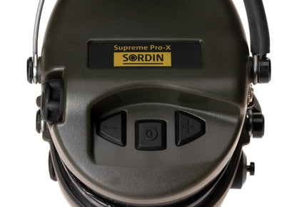 Sordin Supreme Pro-X Gel LED OD Green