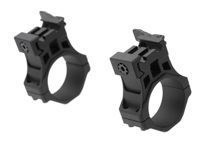 Leapers Accu-Sync QR 34mm High Profile Rings Black Scope Mounts