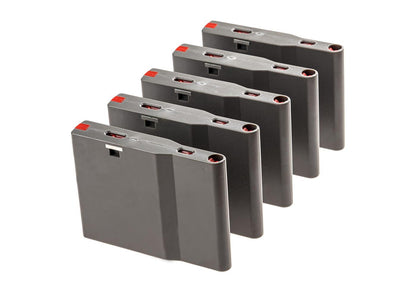 Silverback SRS Light Magazine 25rds 5-pack Wolf Grey
