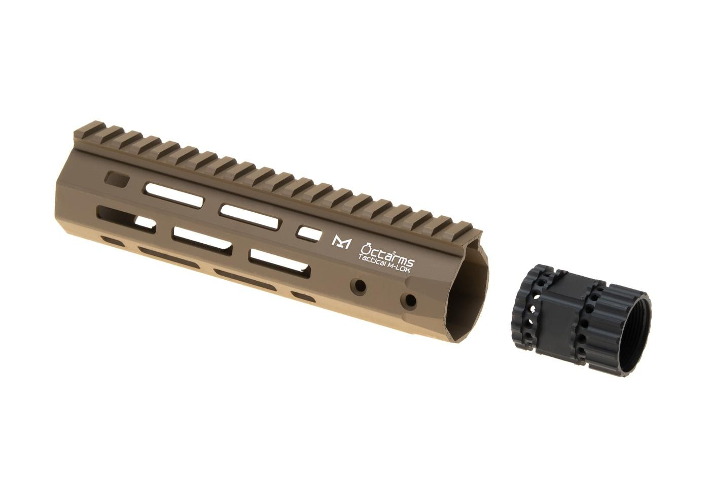 Ares 201mm M-LOK Handguard Set Dark Earth