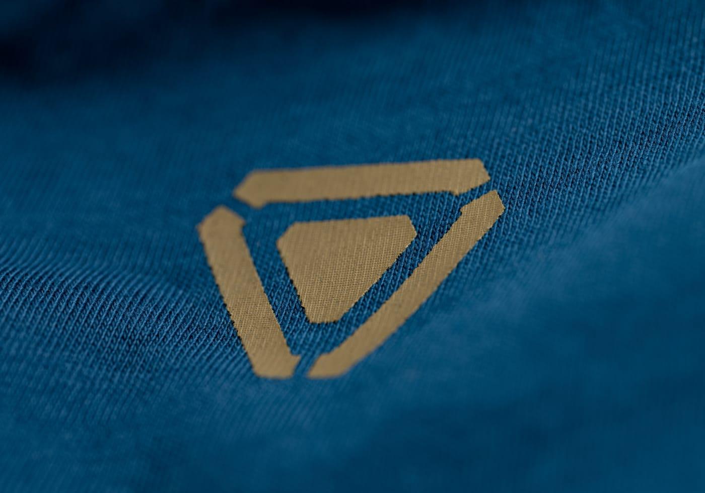 Outrider OT Scratched Logo Tee Blue