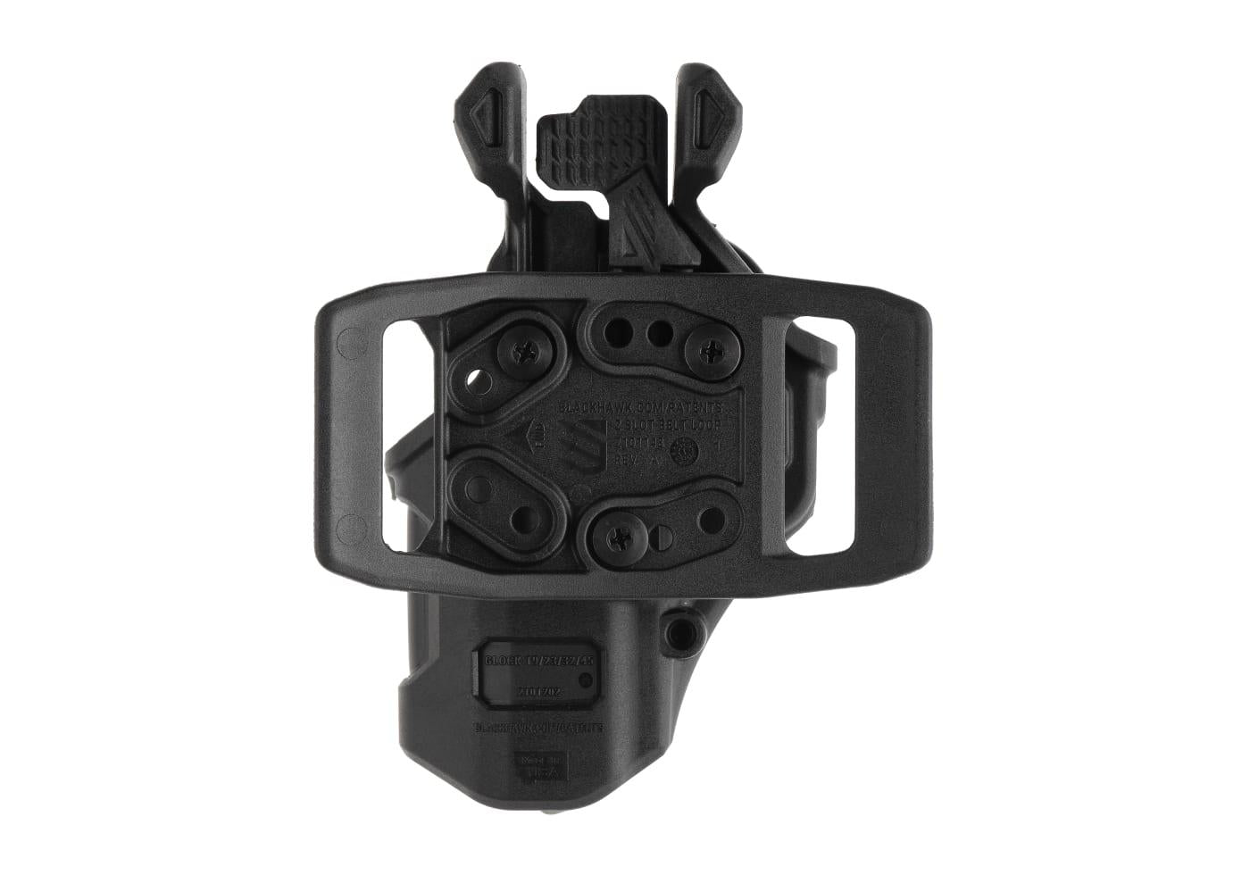 Blackhawk T-Series L2C Concealment Holster for Glock 19/23/26/27/32/33/45 Right Side Black
