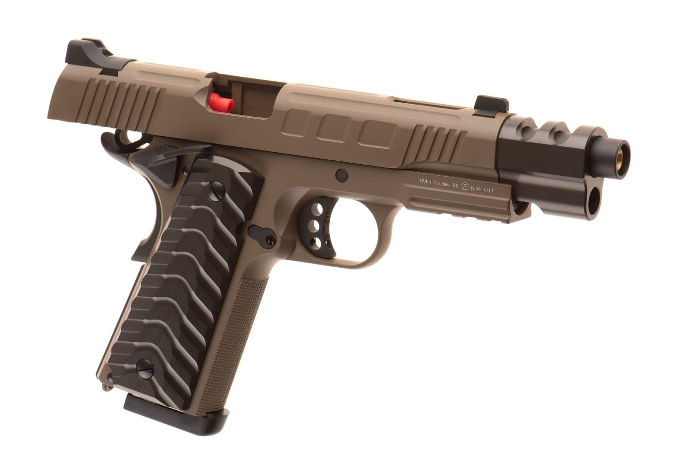 KJW KP-16 Full Metal GBB Pistol Tan