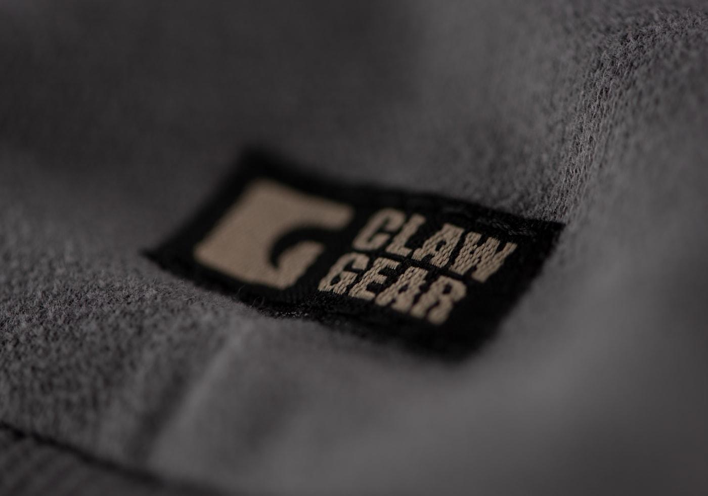 Clawgear CG Logo Hoodie Wolf Grey