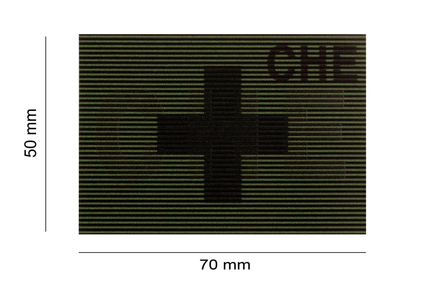 Clawgear Dual IR Patch CHE RAL7013