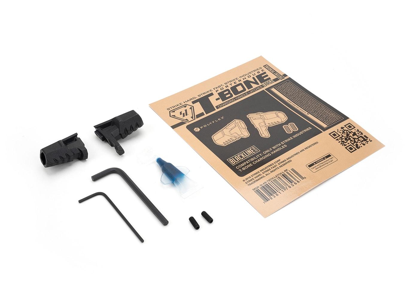 Strike Industries T-Bone optional Latches Large Black