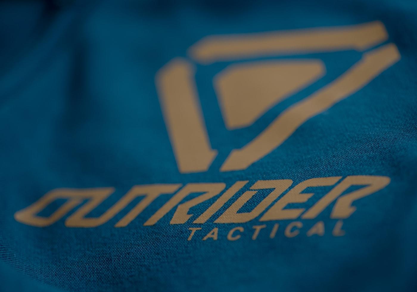Outrider OT Logo Zip Hoodie Blue
