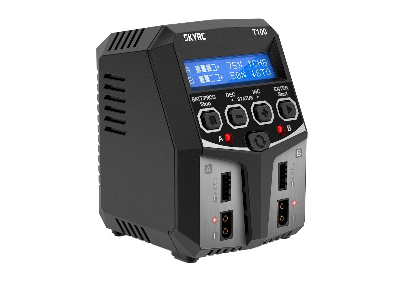Nimrod T100 Multi-Chemistry Airsoft Dual Battery Charger
