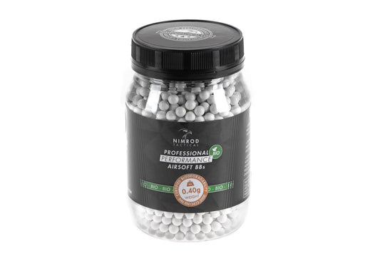 Nimrod 0.40g Bio BB Professional Performance 2000rds White