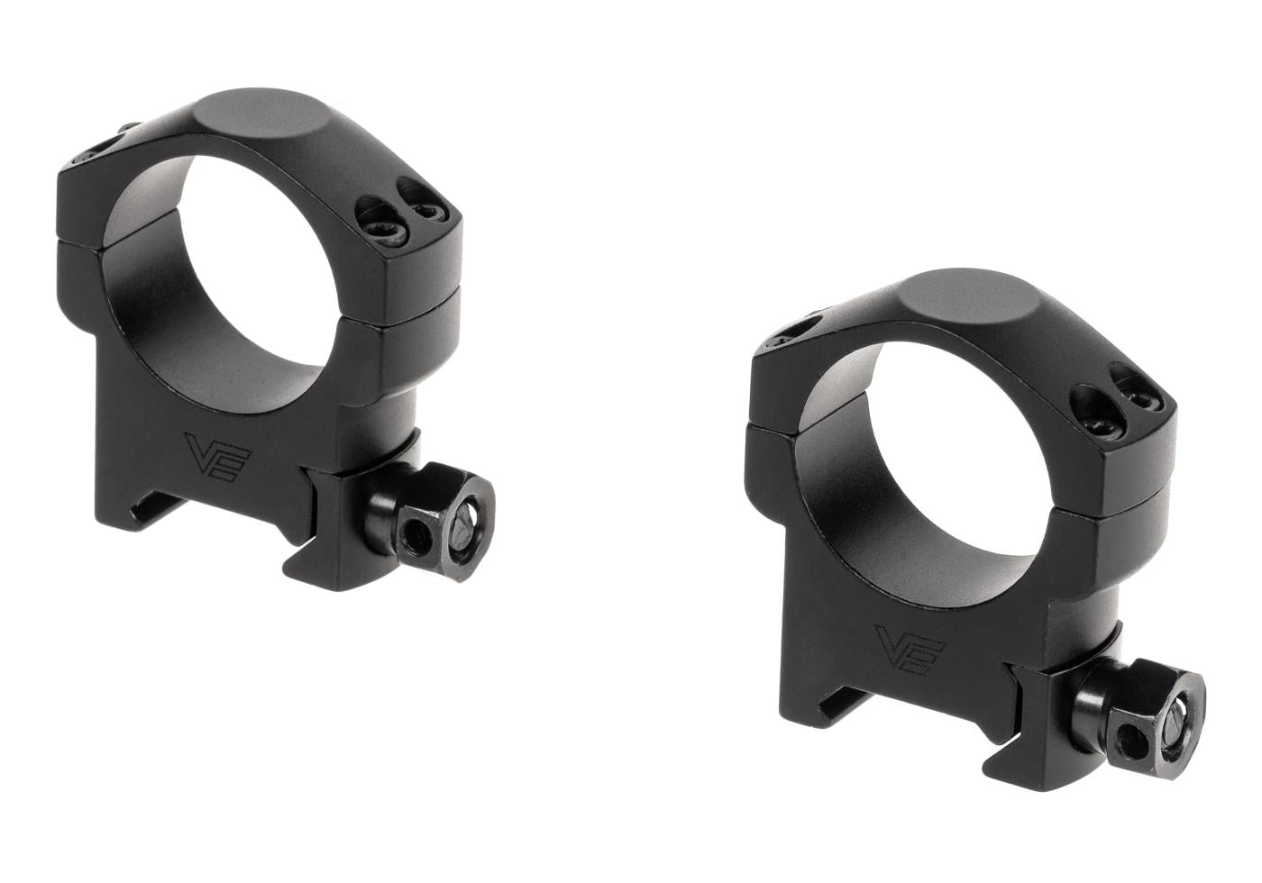 Vector Optics 30mm Medium Profile Weaver Rings Black