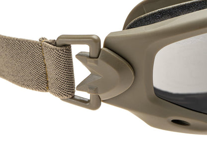 Wiley X Spear Goggle Grey / Clear / Light Rust Tan