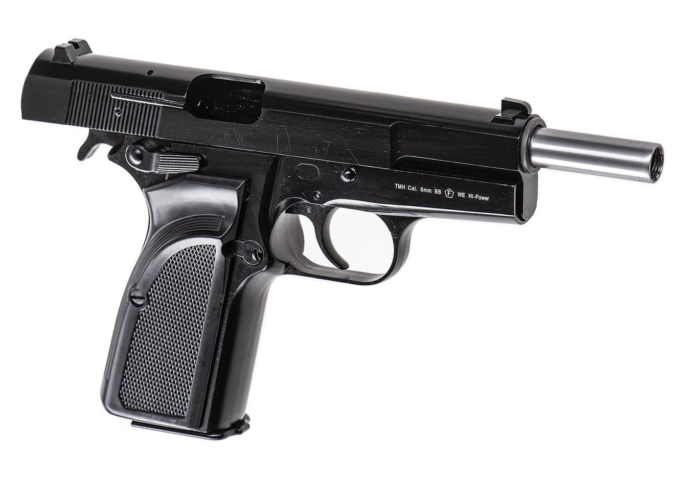 WE Hi-Power Mk3 Full Metal GBB Black