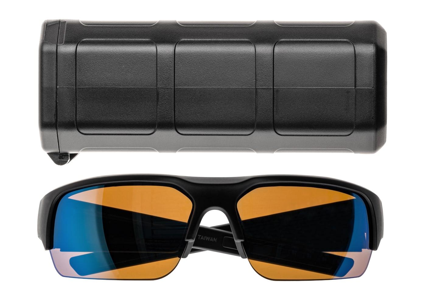 Magpul Helix Polarized - Black Frame / Bronze Lens / Blue Mirror Black