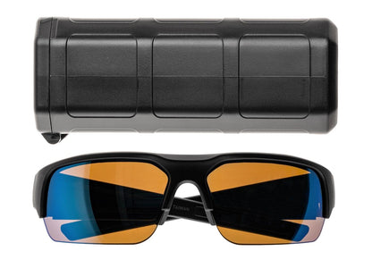 Magpul Helix Polarized - Black Frame / Bronze Lens / Blue Mirror Black