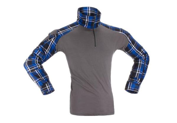 Invader Gear Flannel Combat Shirt Blue