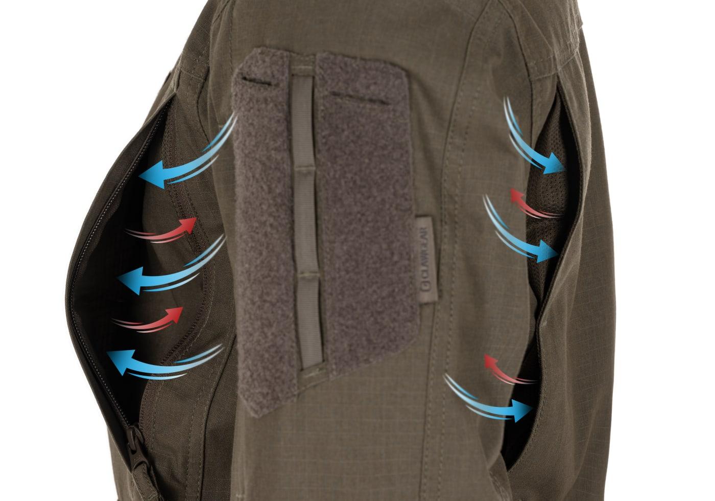 Clawgear Operator Field Shirt MK III ATS Flex Stonegrey Olive