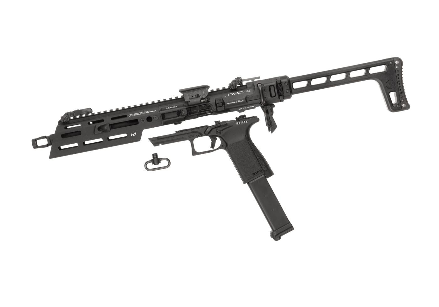 G&G SMC 9 Metal Version GBB Semi Black
