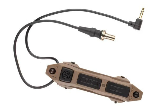 WADSN Tactical Augmented Dual Function Tape Switch with Lock SF ML & 3.5mm Dark Earth