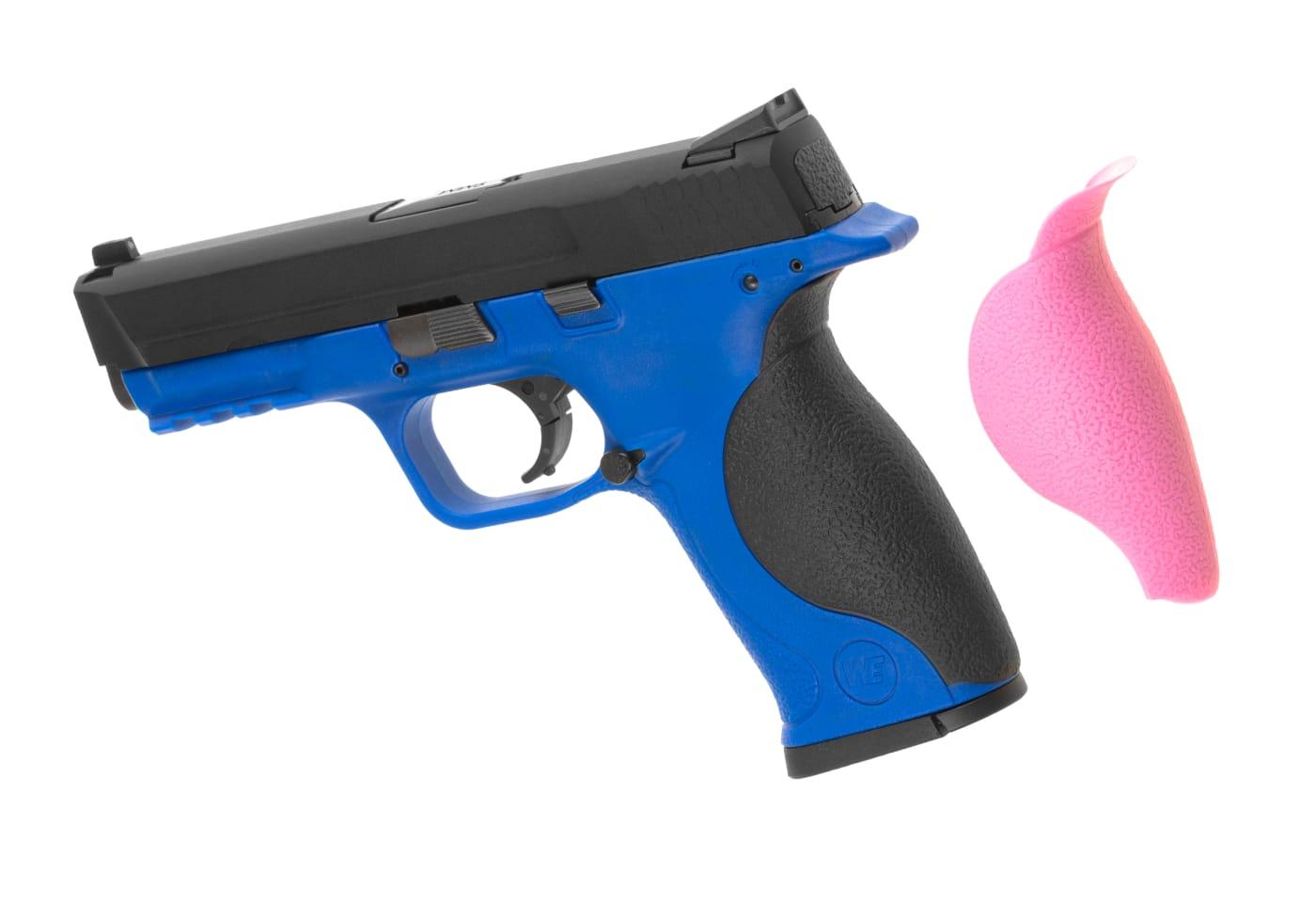 WE Big Bird Blue Frame Black Slide GBB