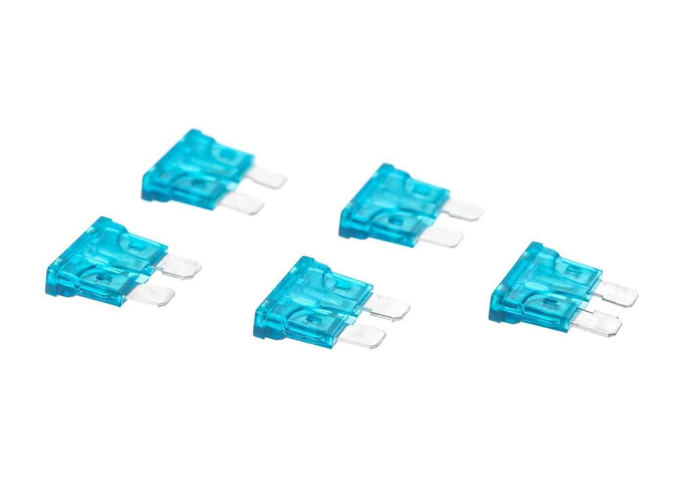 Nimrod Normal Type Fuse 15A 5pcs Blue Airsoft AEG 