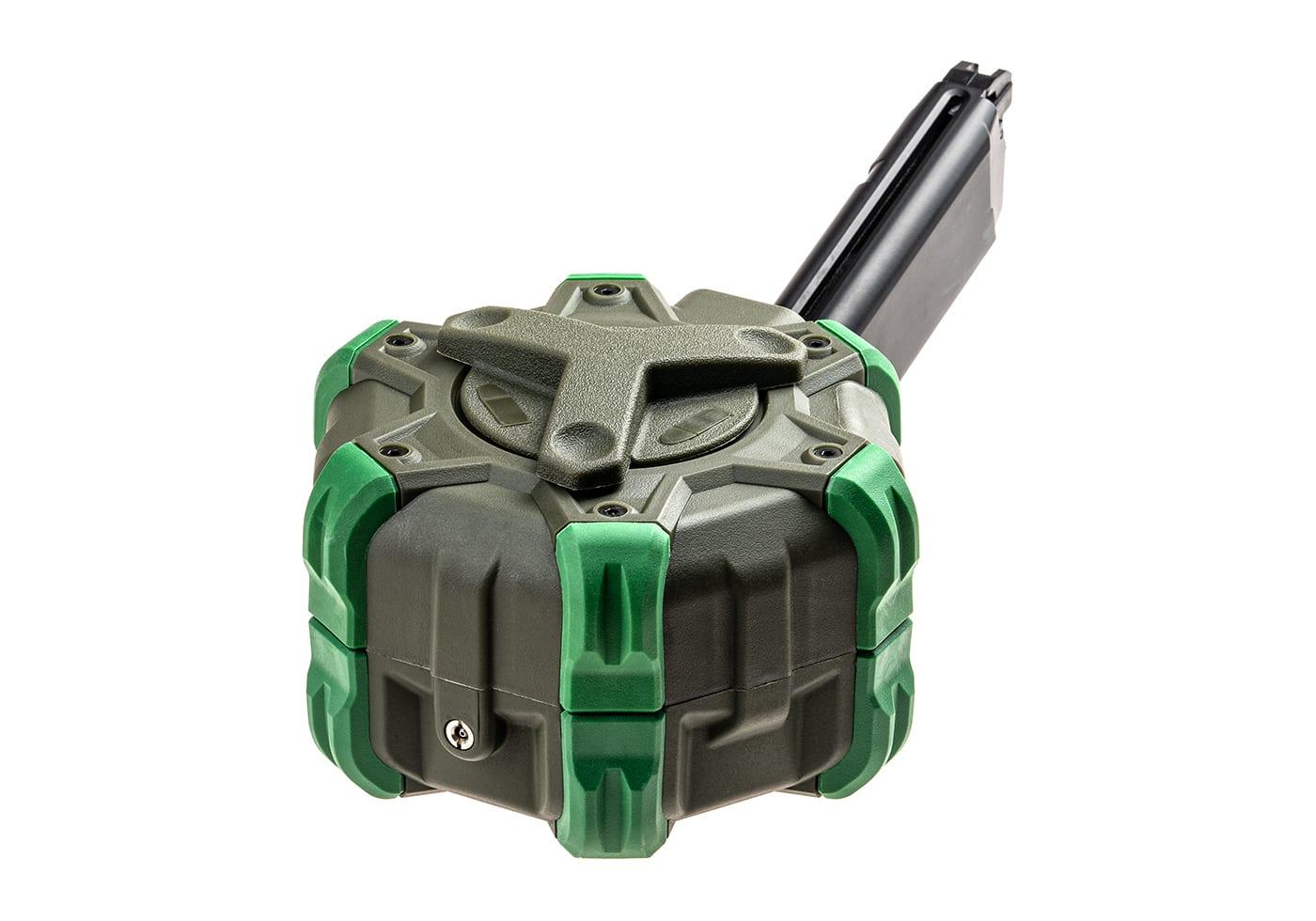 WE Drum Mag WE17 / G-Force 17 GBB 350rds Green