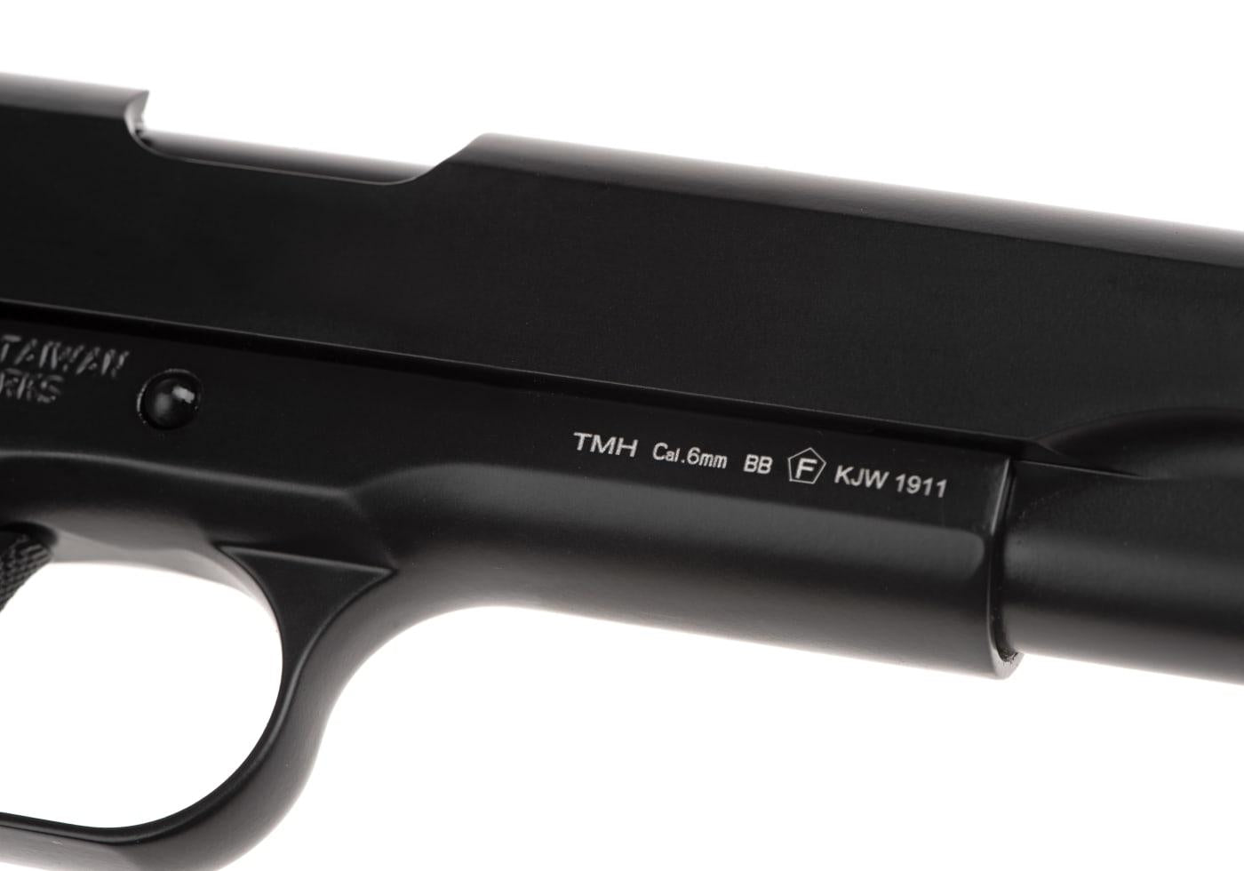 KJW M1911 TBC Full Metal GBB Pistol Black