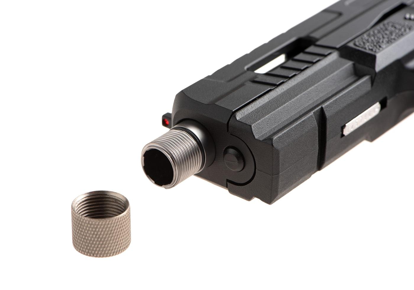 KJW KP-13F TBC Full Auto Metal Version GBB Pistol Black