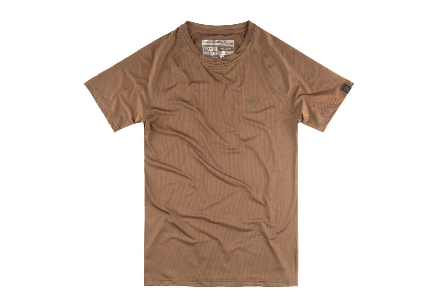 Outrider T.O.R.D. Covert Athletic Fit Performance Tee Coyote