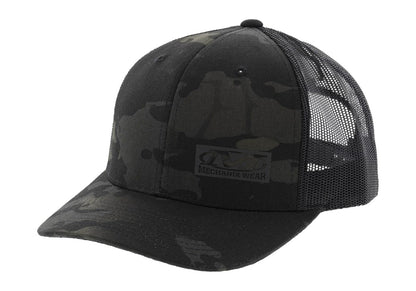 Mechanix Wear United We Work Snapback Hat Multicam Black